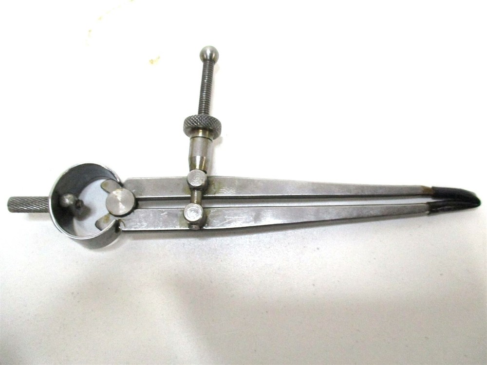 General Tools (450-4) 4" Spring Joint Steel Divider Caliper