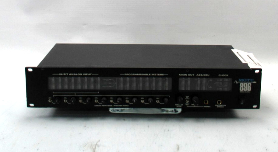 MOTU 896 Original Firewire Audio Recording Interface [Mac/PC] 2xFirewire-400