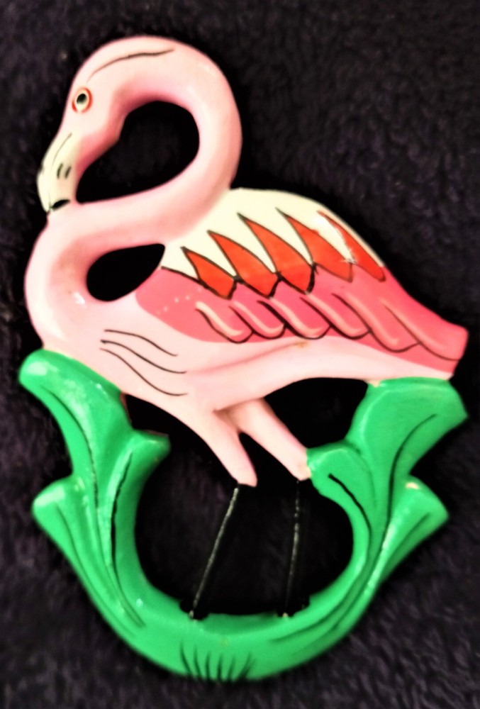 Pin Whimsical Hand painted From Bali