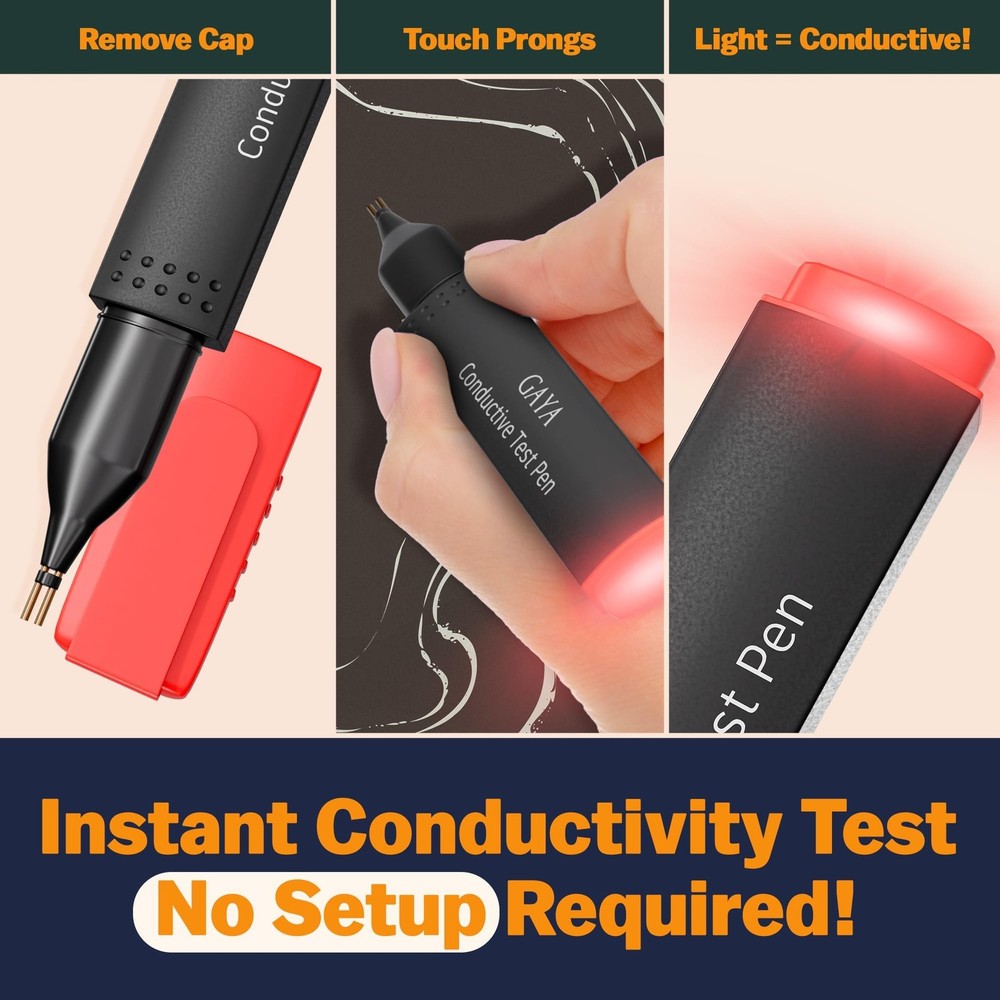 Grounding Mat & Conductivity Tester Bundle – for Relaxation & Fast Grounding...