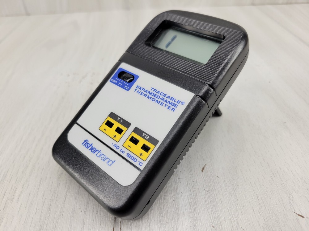 Fisherbrand Traceable Expanded-Range Thermometer with Probe