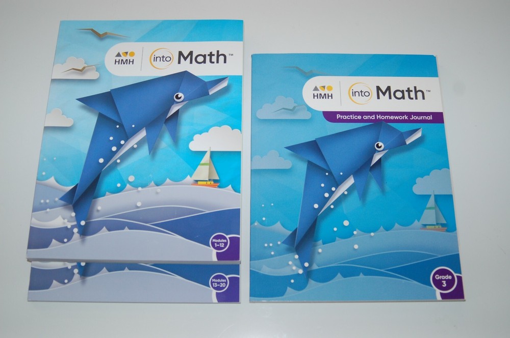 New!! - HMH into Math - Full Set Grade 3 Student Modules 1-20 & Practice Journal