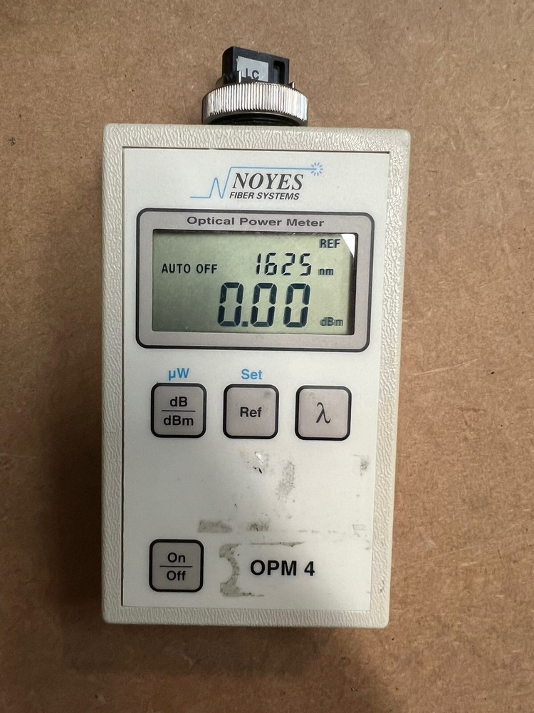 Noyes OPM4-4C Optical Power Meter w/ OLS4 Optical Light Source