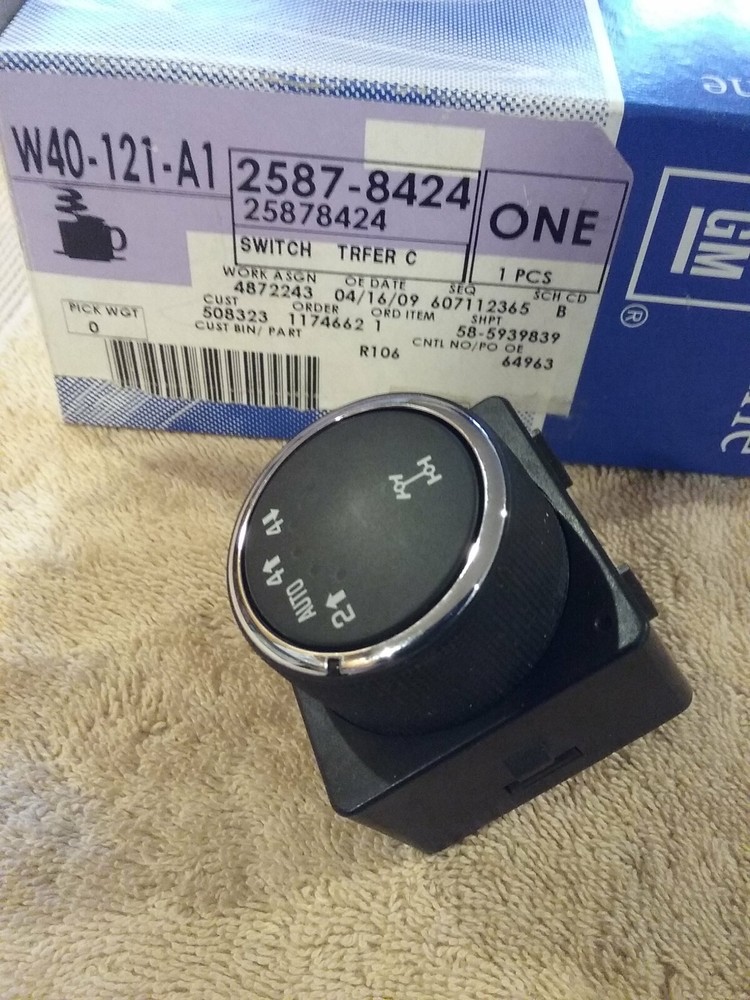 Genuine GM Transfer Case Selector Switch 25878424