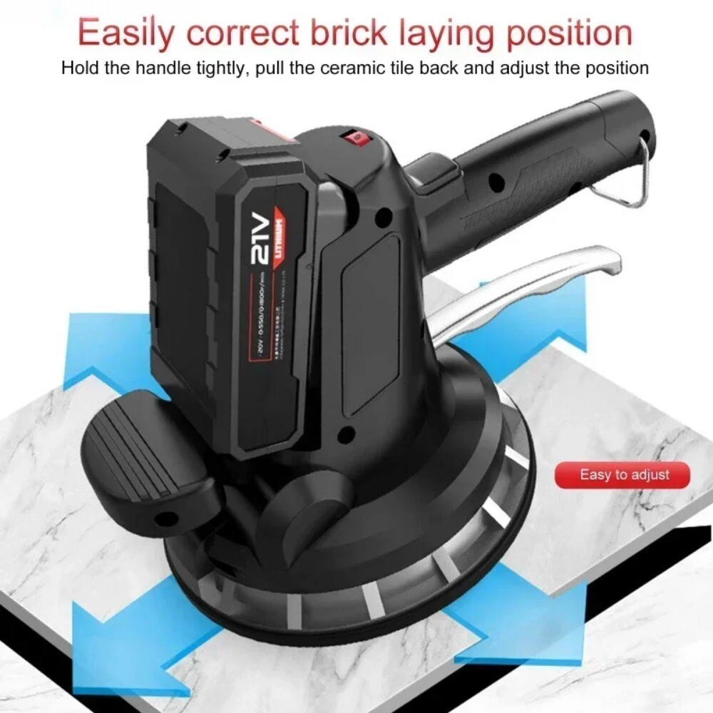 Electric Ceramic Tile Vibrating Suction Cup Portable Ceramic Tile Paver