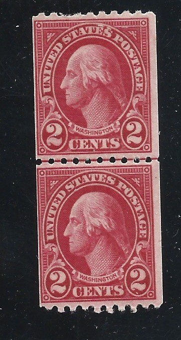 1923-1925 HORIZONTAL JOINT LINE PAIR, ERROR