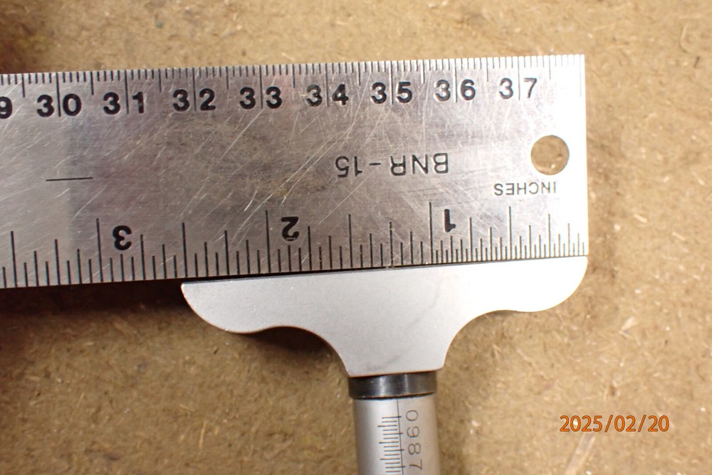 FOWLER DEPTH MICROMETER MACHINIST TOOL