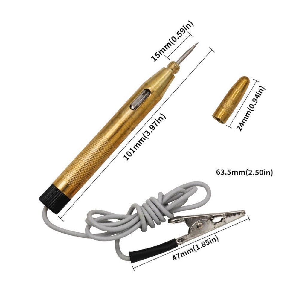 Electrical Voltage Tester Pen Set for Low Voltage Circuit Detection 2pcs