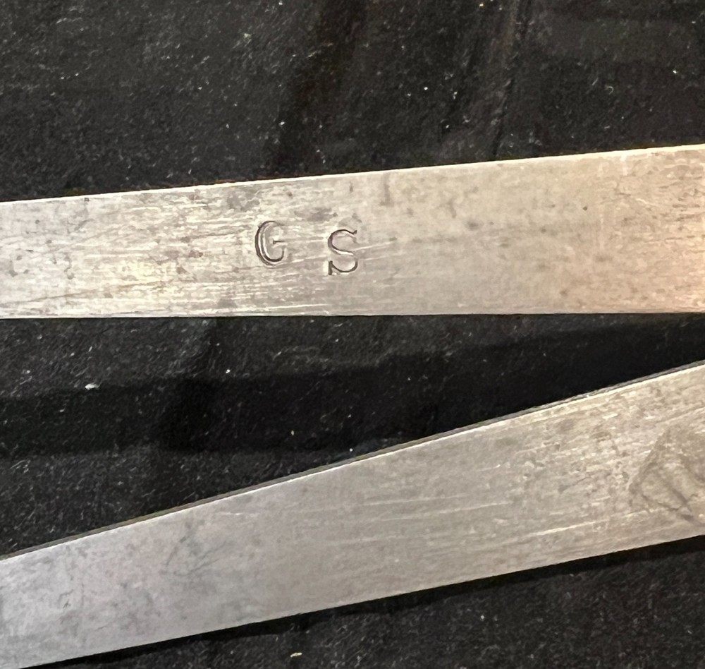 Hinged 8.5" and 11" Outside Diameter Calipers Unmarked