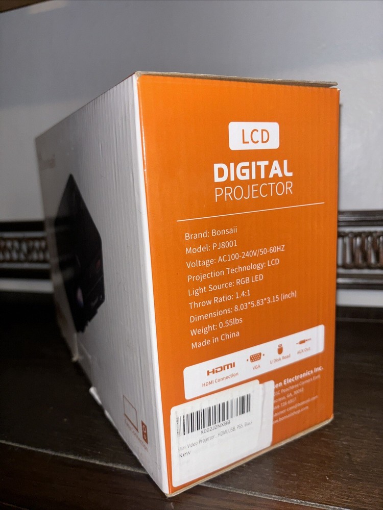 Bonsaii LCD digital Projector Theatre