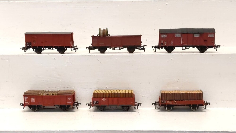 Fleischmann & Liliput HO Scale Assorted Austrian Freight Wagons Custom [6]