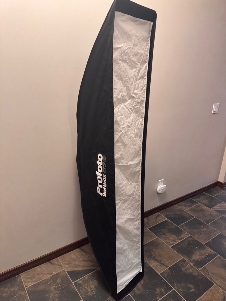 Profoto 1'x6' RF Softbox - Large Rectangular great for studio glass and bottle