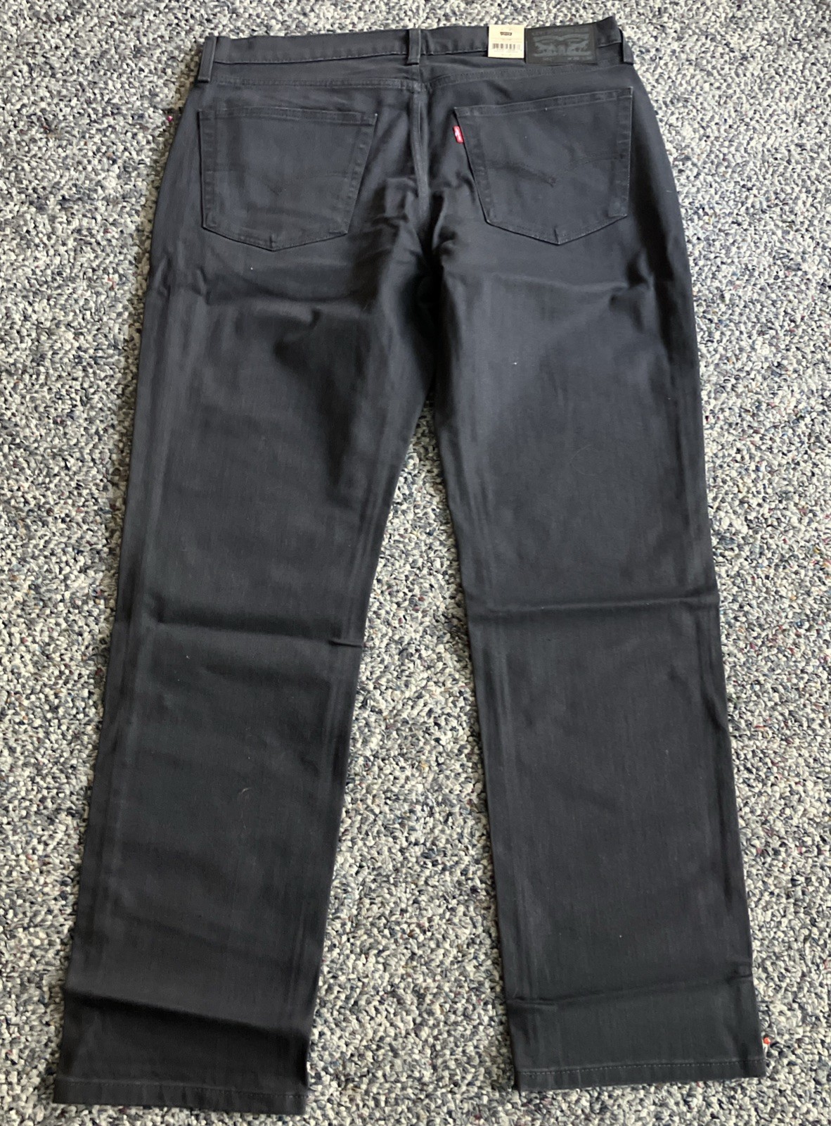 NWT Men’s Levis 541 Athletic Taper Taper Stretch Very Dark Gray Jeans 33”x32”