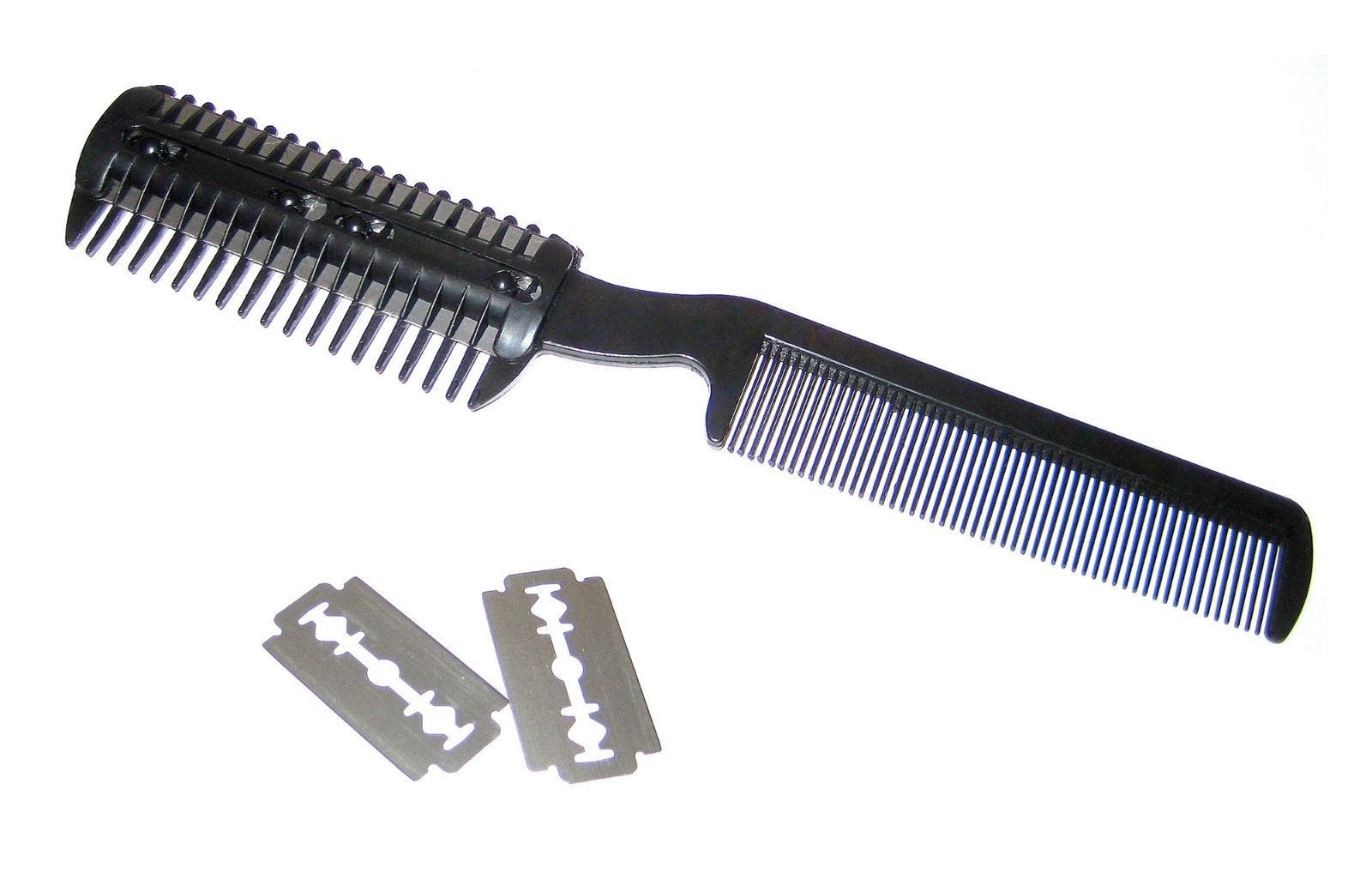 2 Pack Manual Pet Hair Trimmer with Extra Blades and Comb Grooming Dog Cat Razor