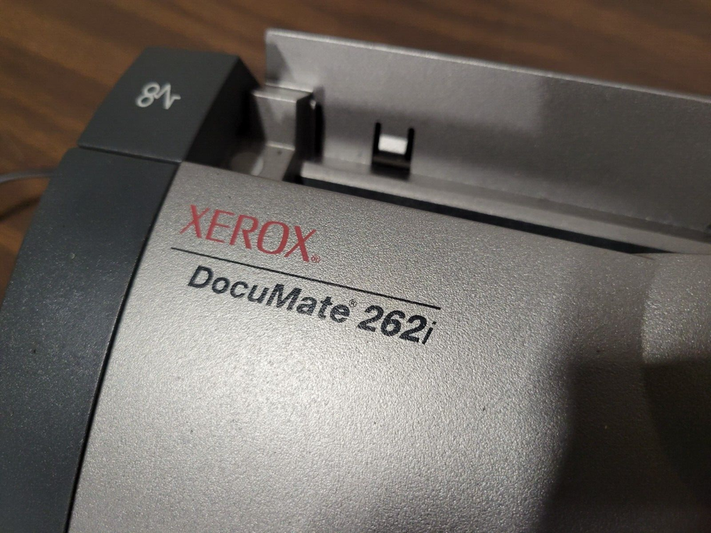 Xerox DocuMate 262i USB Desktop Document Scanner *Tested* w/ Adapter