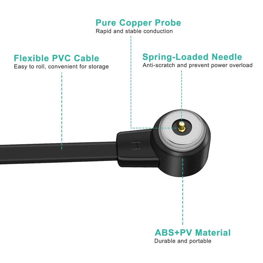 Magnetic Charging Cable Compatible with Pistol Light Laser Combos