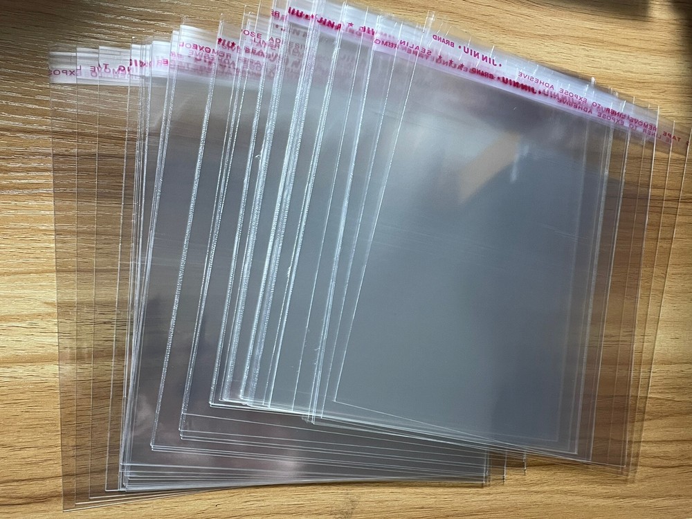 100 × New Normal CD Jewel Case Clear Plastic CD Outer Sleeves 3Mil