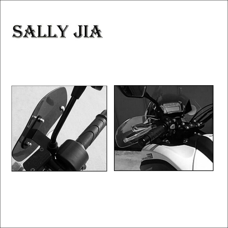 Motorcycle Hand Guard Wind Deflector Handguard Protector Shield Custom Universal