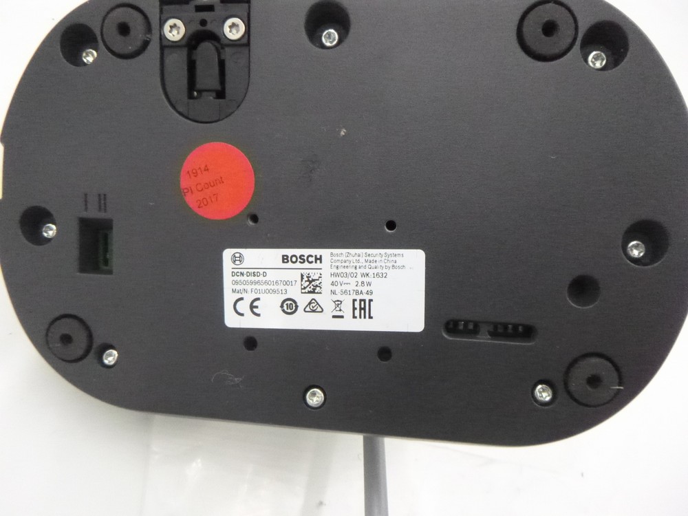 Bosch DCN-DISD-D Black Base Discussion Device w/ Speakerphone Bluetooth Touchpad