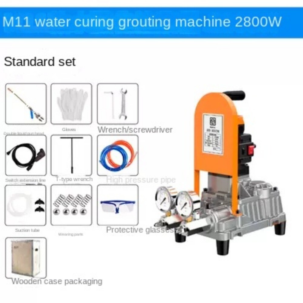 2800W Water Curing Special Grouting Machine High Pressure Grouting Machine M11