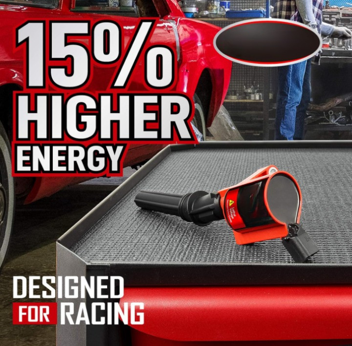 Bobinas Encendido 8 Pzs Alto Rendimiento Compatibles Ford 4.6/5.4L V8 Rojo,Nuevo