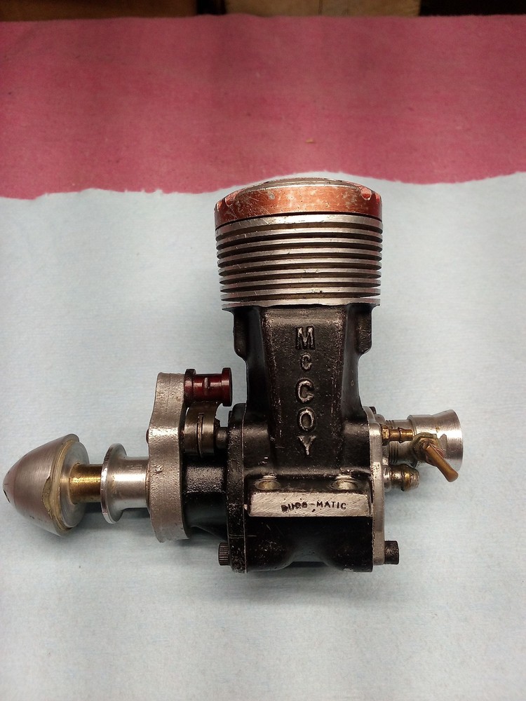 McCoy 60 Duro Matic Red Head Model Engine