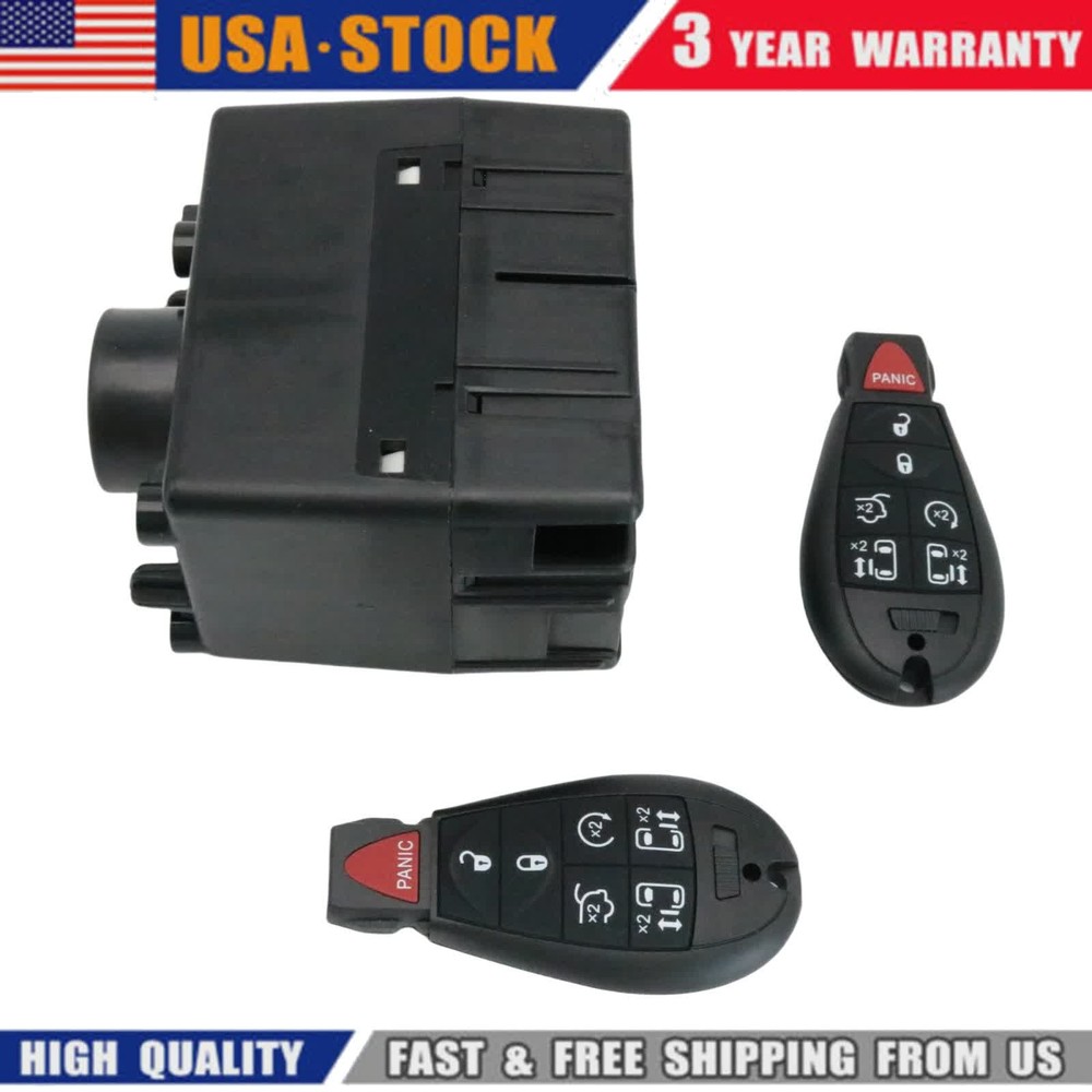 For 2009-15 Dodge Ram 1500 2500 3500 Module Wireless Ignition Node w/Keys US