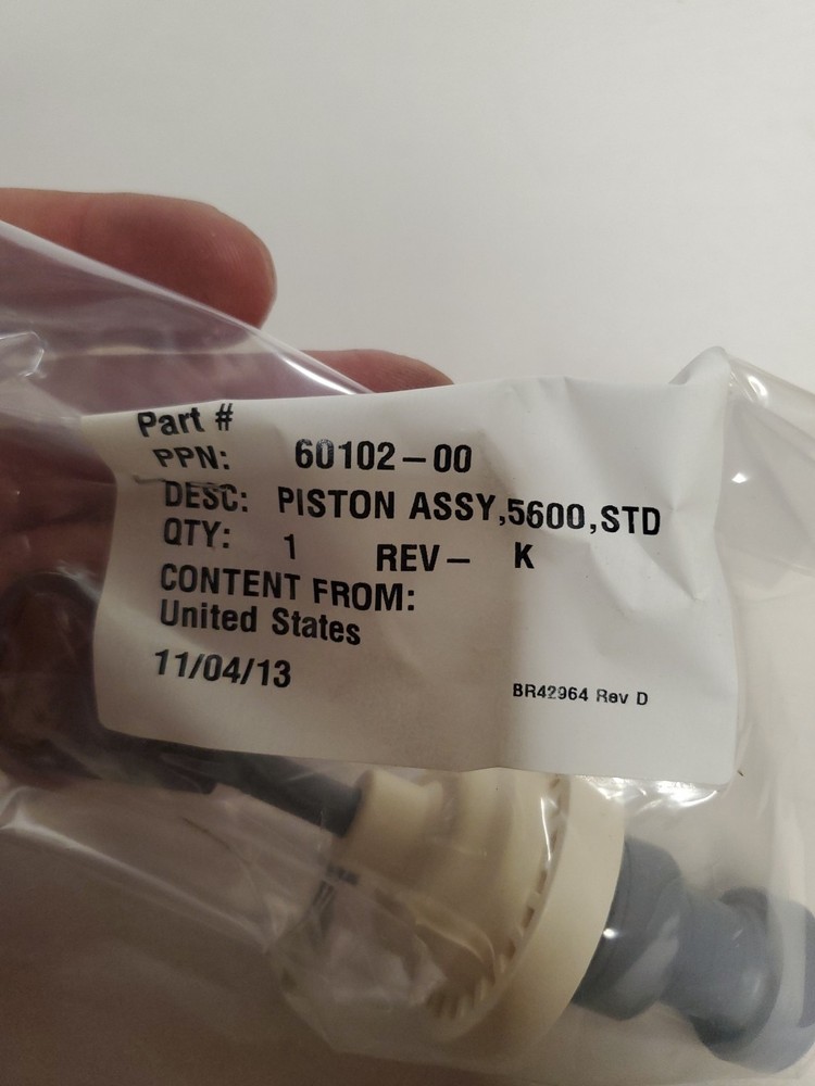 Replacement Piston Assy for Fleck 5600 STD Water Softener