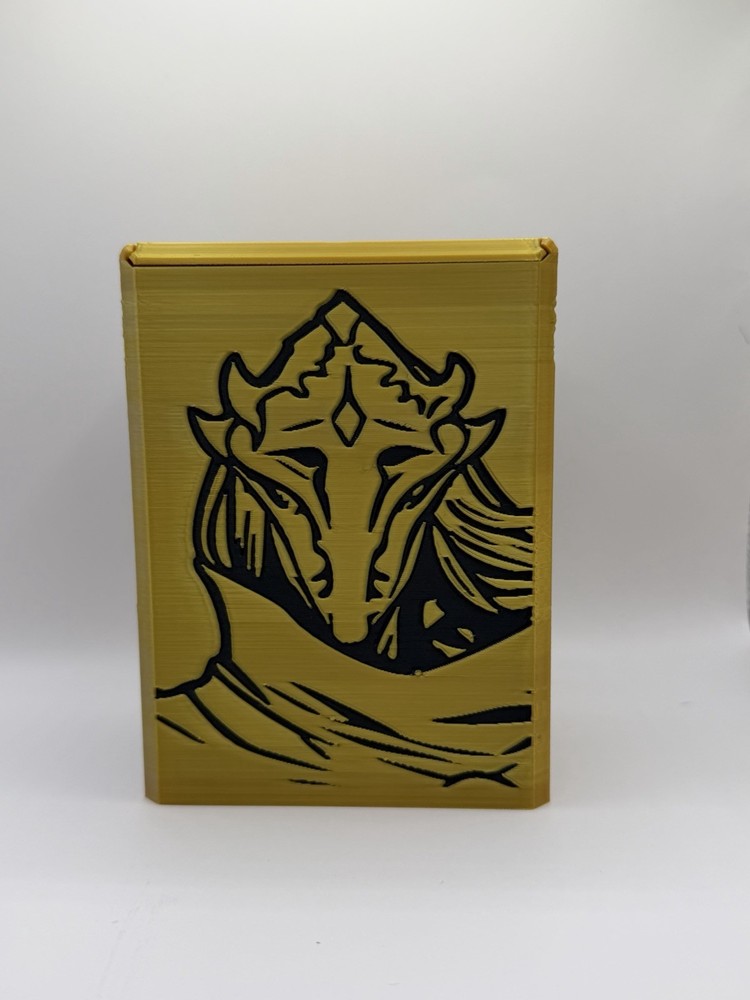 Riftbound - Viktor Gold & Black Plastic Deck Box
