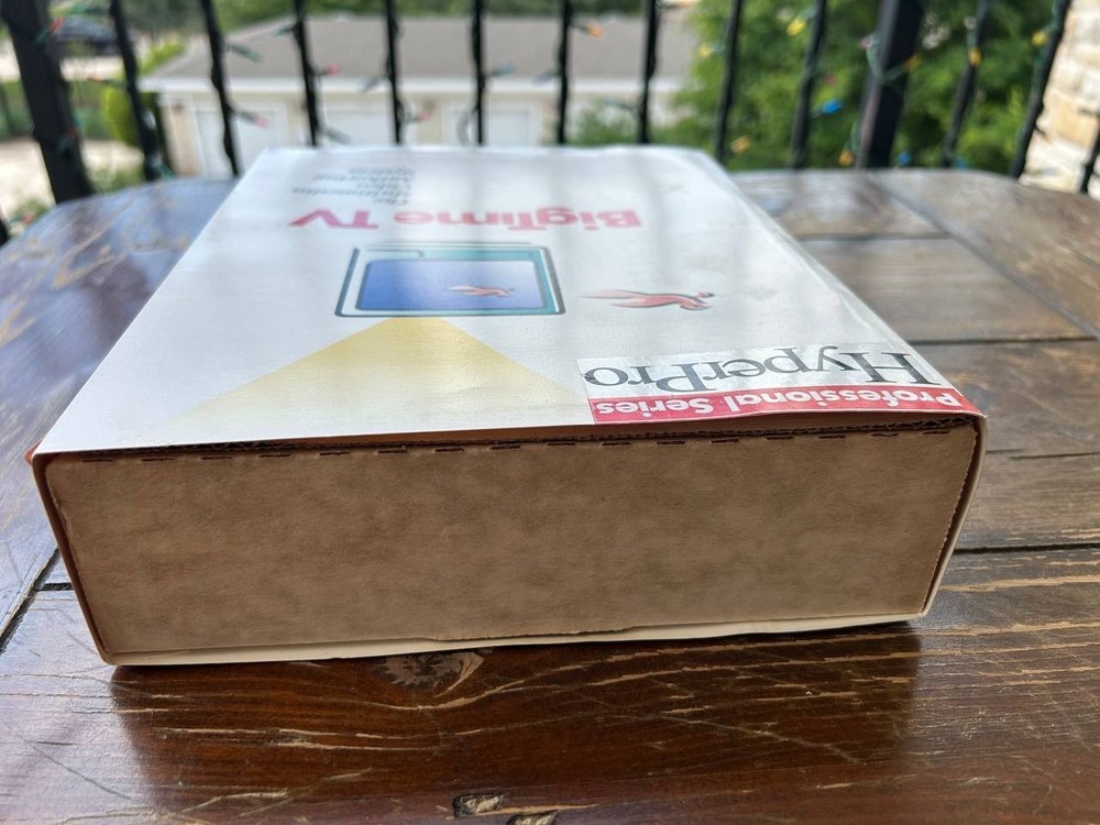 Vintage HyperPro BigTime TV. Multimedia Video Authoring System