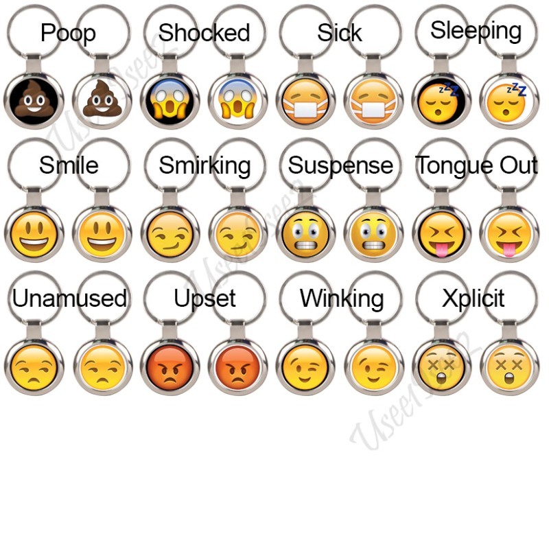 High Quality Emoji Keychains (Premium Edition)