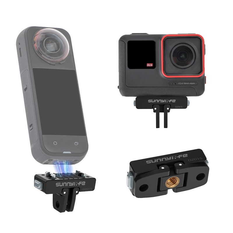 Magnetic Quick Release Adapter Mount For Insta360 X5 Ace/Ace Pro 2 1 Camera Base