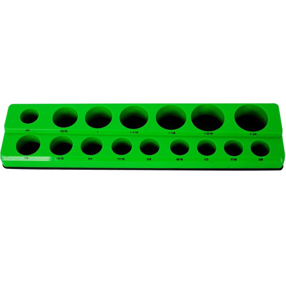 Magnetic Socket Organizer Set 68pcs Socket Holder Set Includes 1/4", 3/8", 1/2"