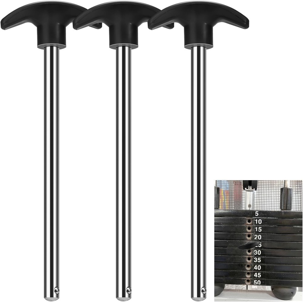 3Pcs Weight Stack Pin, Gym Pins for Weight Stack,Weight Lifting Pins for Univers