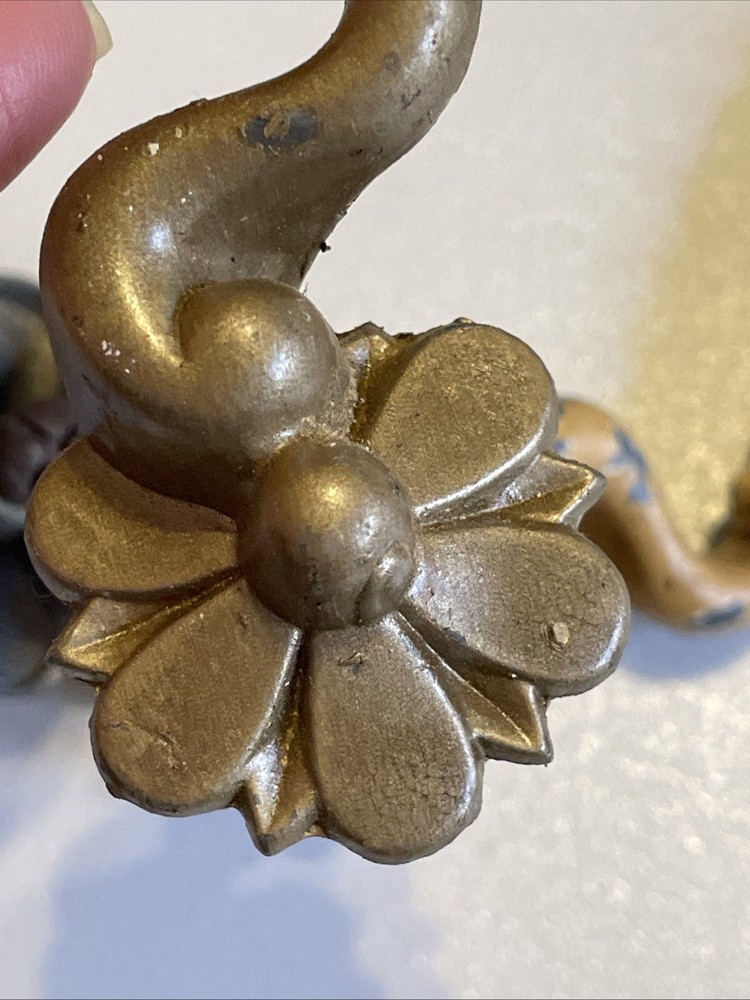 Vintage Flower 14 Flower Drawer Knobs Pulls