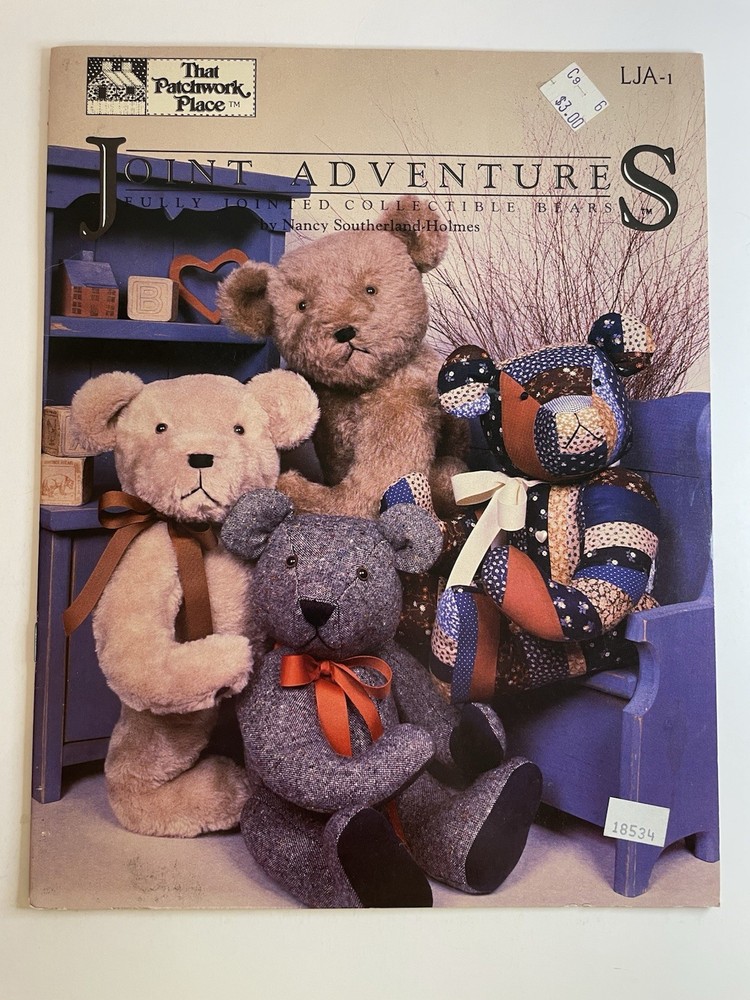 That Patchwork Place - Dan Gill - Vintage Teddy Bear Pattern Books