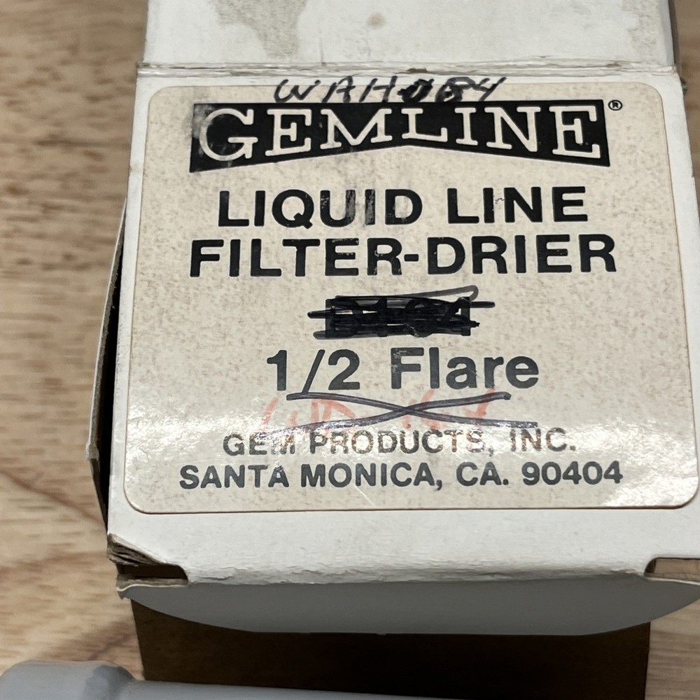 GEMLINE LIQUID LINE FILTER DRIVER 1/2 FLARE D-164