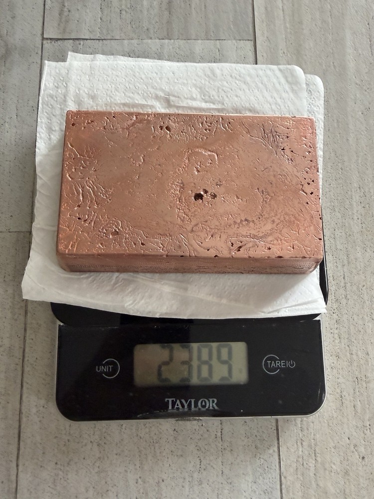 Copper Bars Set of 3 (15 lbs total)