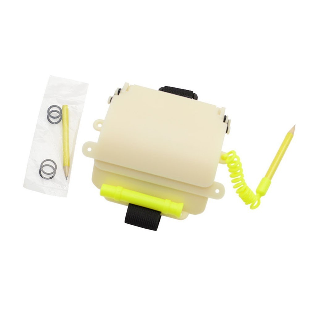 Diving Log Book Diving Wrist Slate Night Diving ABS Material Compact Design