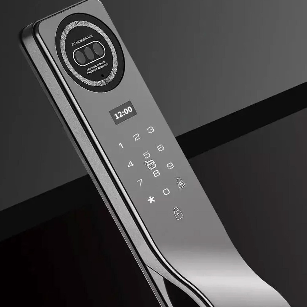 3D face Wifi Digital Smart Lock Fingerprint Visual Intercom Security Door Lock
