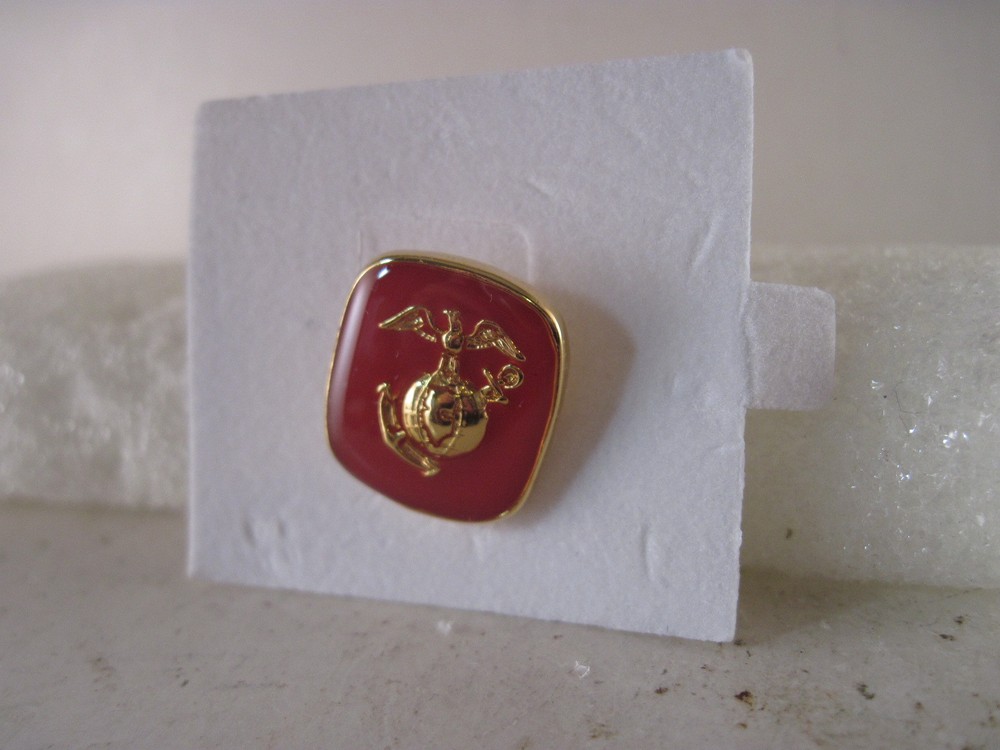 USMC Marines logo lapel pin made in USA