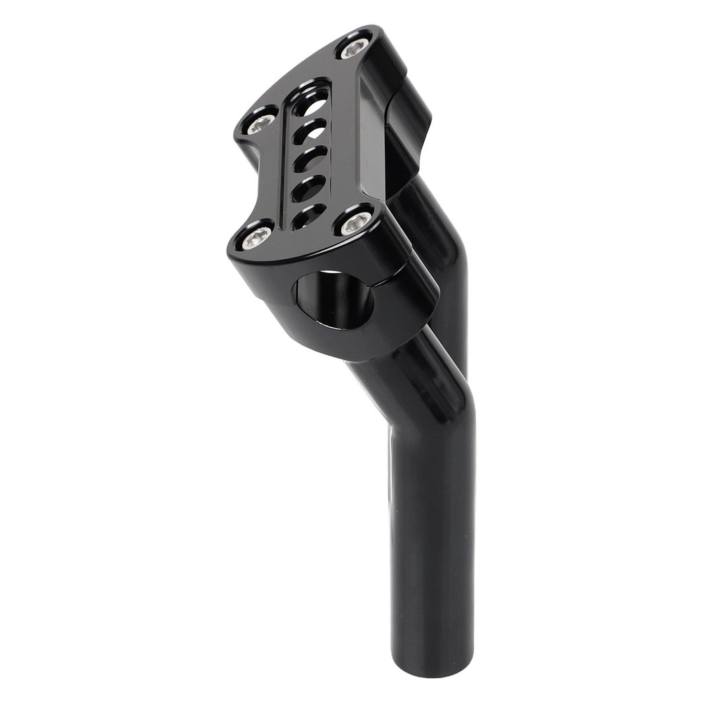 Black 6.5" Pullback Handlebar Riser Top Clamp For Harley Road Glide FLTR V-Rod