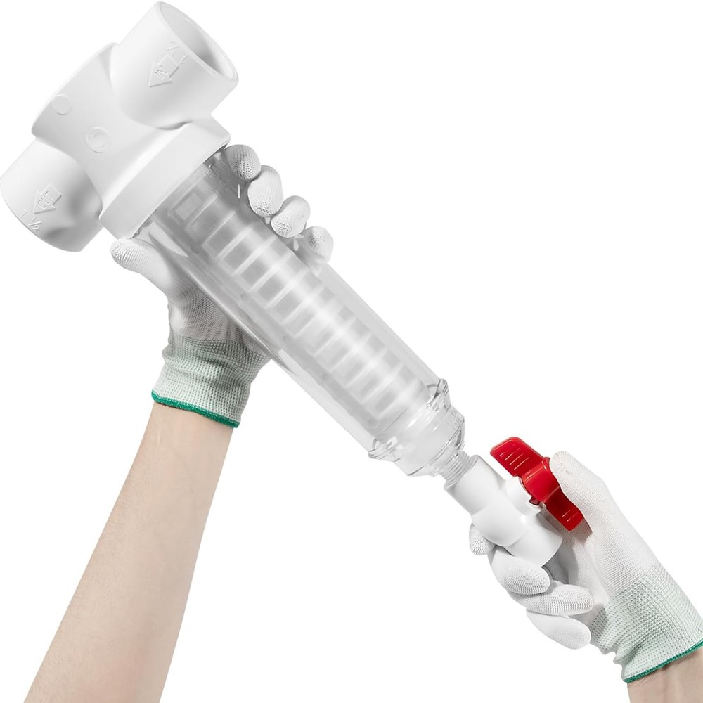 for Rusco / Vu-Flow 1-1/2" Spin Down Filter 100 Mesh Sand Separator Sediment