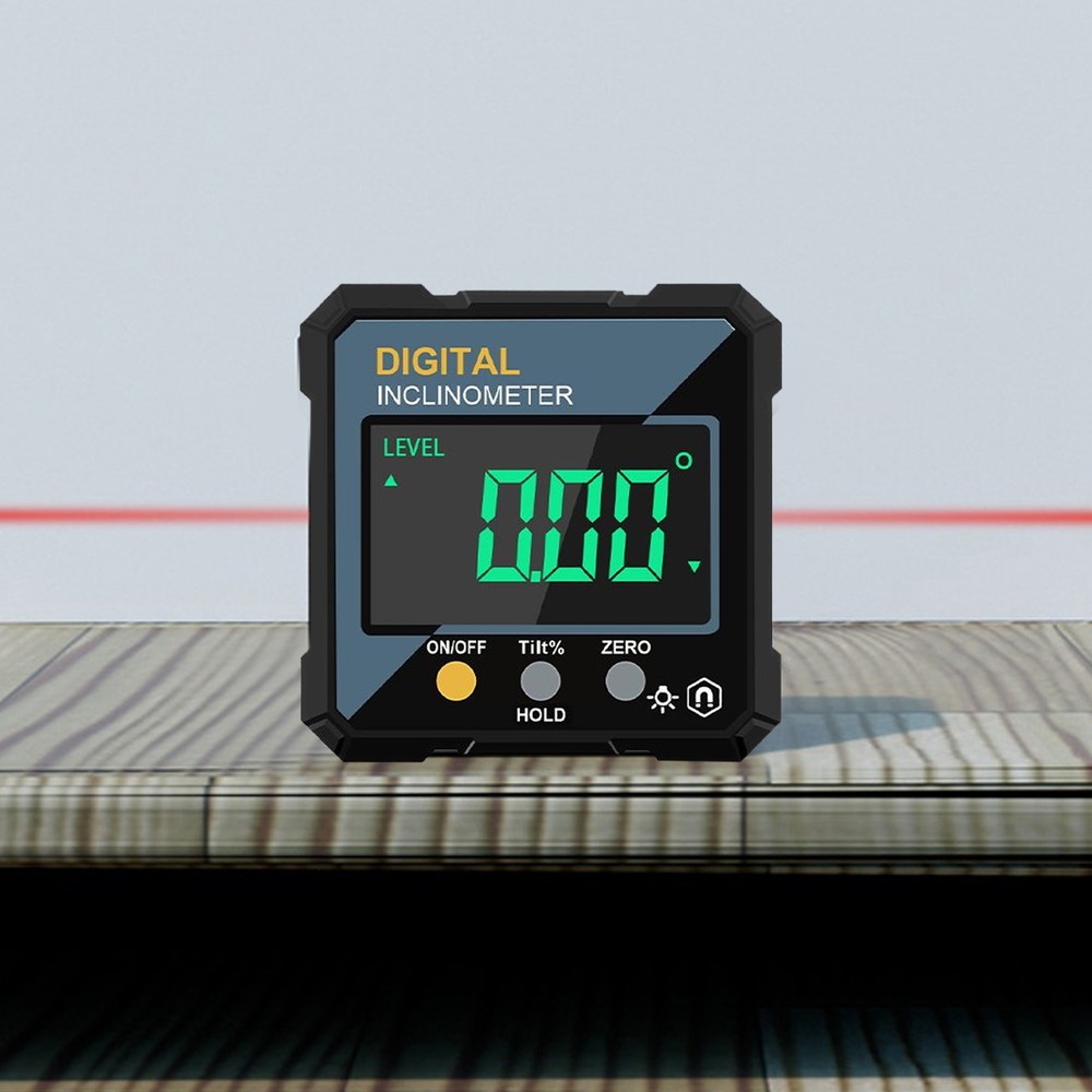 Digital Angle Finder Protractor Angle Gauge With LCD Mini Inclinometer Tool