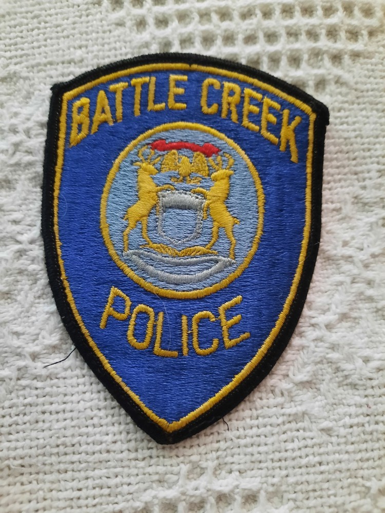 Battle Creek MI Police Patch