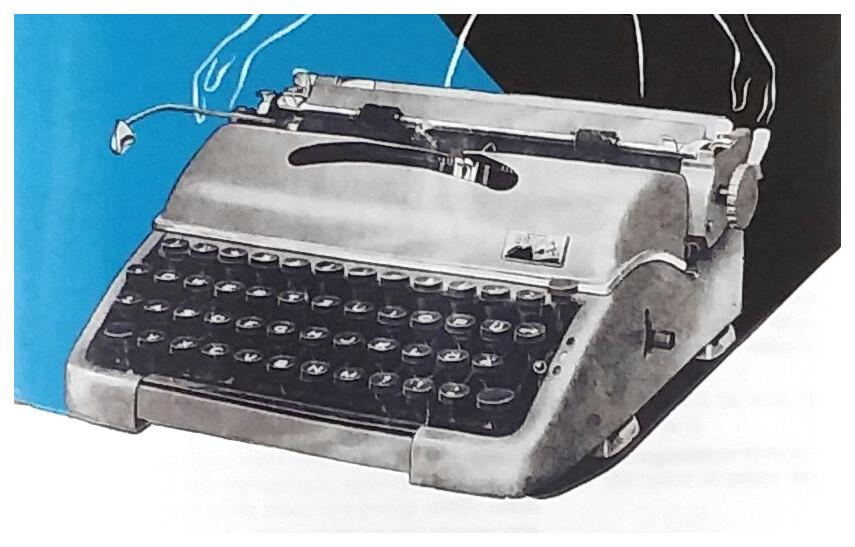 Groma Model T 50s Era Typewriter User Instruction Manual