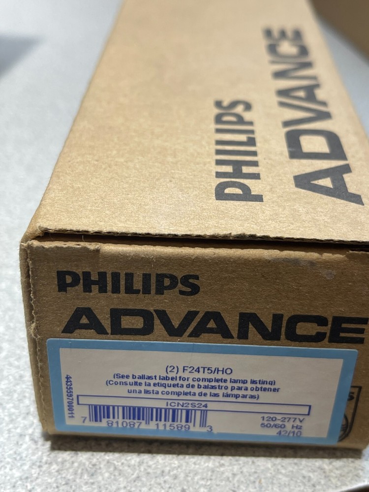 ADVANCE ICN-2S24-T FLUOR Ballast,Electronic,Programmed,24W