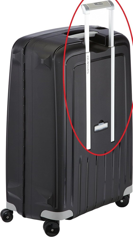 Samsonite S'Cure Replacement Luggage Part Pull Handle Large
