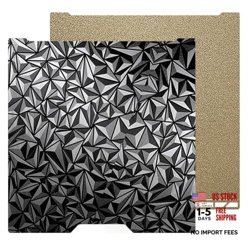 Double Sided Textured Platform Surface PEI and Diamond Pattern Build Plate