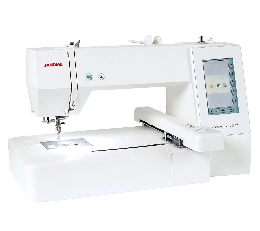 Janome Memory Craft 400E Embroidery Machine - NEW Box never opened